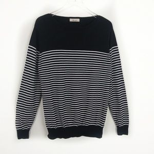 Zara mens sports classic pullover knit sweater med